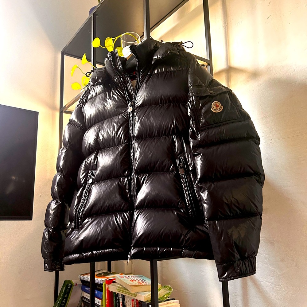 Moncler Maya Puffer Jacket. Beautiful piece, makes statement and keeps warm.